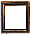 an empty picture frame