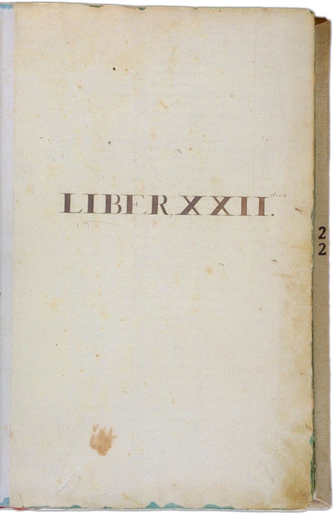 Land deeds of Rev. Foster Title page. Choose 'View Text' (at top) for faster download.