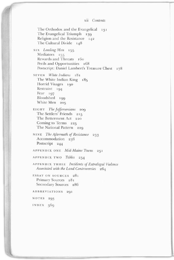 Liberty Men and Great Proprietors: The Revolutionary Settlement on the Maine Frontier 1760-1820 Page xii. Choose 'View Text' (at top) for faster download.