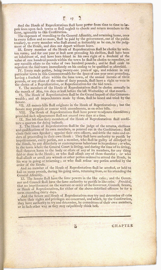 The Perpetual Laws of the Commonwealth of Massachusetts Page 17. Choose 'View Text' (at top) for faster download.