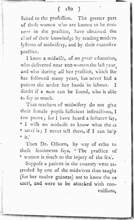 Man-Midwifery Dissected; or, the Obstetric Family Instructor Page 180. Choose 'View Text' (at top) for faster download.