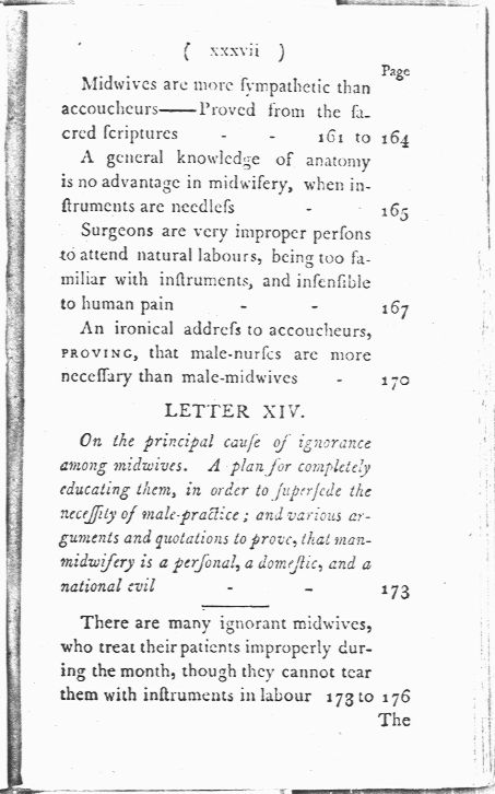 Man-Midwifery Dissected; or, the Obstetric Family Instructor Contents page xxxvii. Choose 'View Text' (at top) for faster download.
