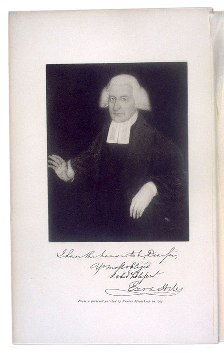 The Literary Diary of Ezra Stiles, Vol. 3 Frontispiece. Choose 'View Text' (at top) for faster download.