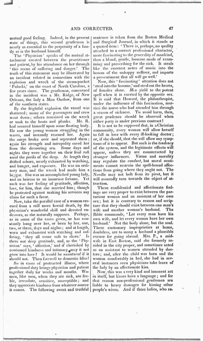 Man-Midwifery Exposed and Corrected Page 47. Choose 'View Text' (at top) for faster download.
