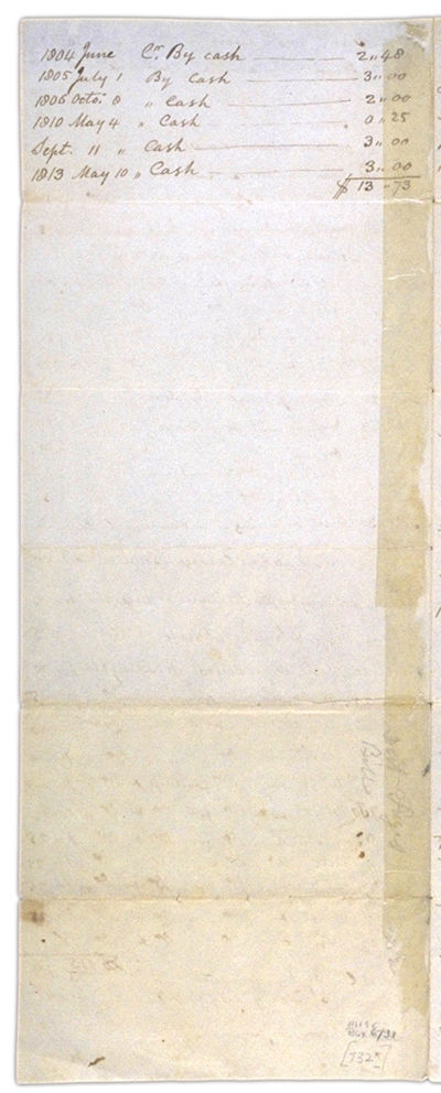 Benjamin Page account of transactions with William Mathews Page 4. Choose 'View Text' (at top) for faster download.