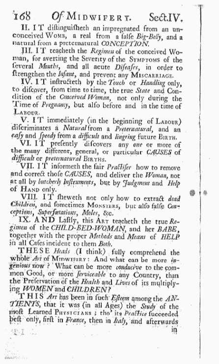 The Female Physician, Containing All the Diseases Incident to that Sex, in Virgins, Wives, and Widows Page 168. Choose 'View Text' (at top) for faster download.