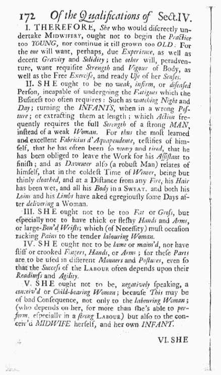 The Female Physician, Containing All the Diseases Incident to that Sex, in Virgins, Wives, and Widows Page 172. Choose 'View Text' (at top) for faster download.