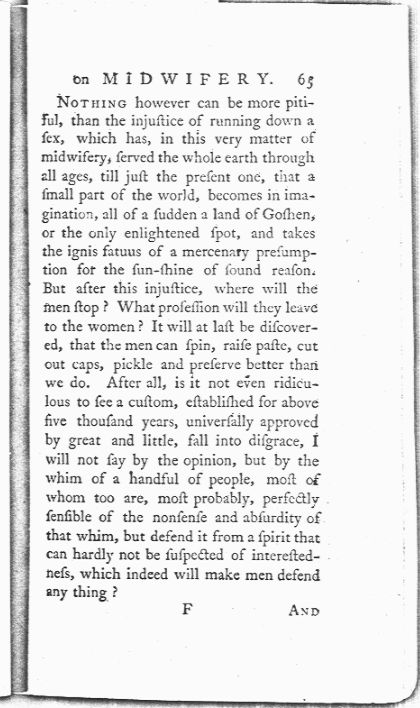 A Treatise on the Art of Midwifery, Setting Forth Various Abuses Therein, Especially as to the Practice with Instruments Page 65. Choose 'View Text' (at top) for faster download.