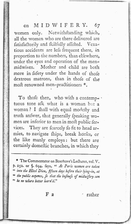 A Treatise on the Art of Midwifery, Setting Forth Various Abuses Therein, Especially as to the Practice with Instruments Page 67. Choose 'View Text' (at top) for faster download.