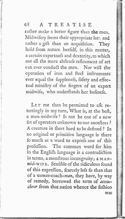 A Treatise on the Art of Midwifery, Setting Forth Various Abuses Therein, Especially as to the Practice with Instruments Page 68. Choose 'View Text' (at top) for faster download.