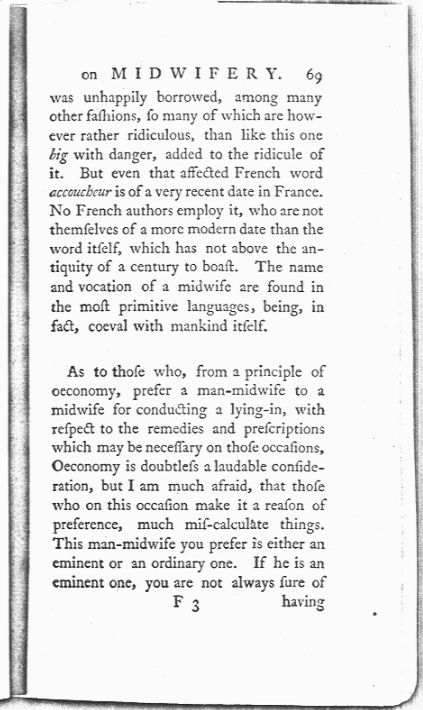 A Treatise on the Art of Midwifery, Setting Forth Various Abuses Therein, Especially as to the Practice with Instruments Page 69. Choose 'View Text' (at top) for faster download.