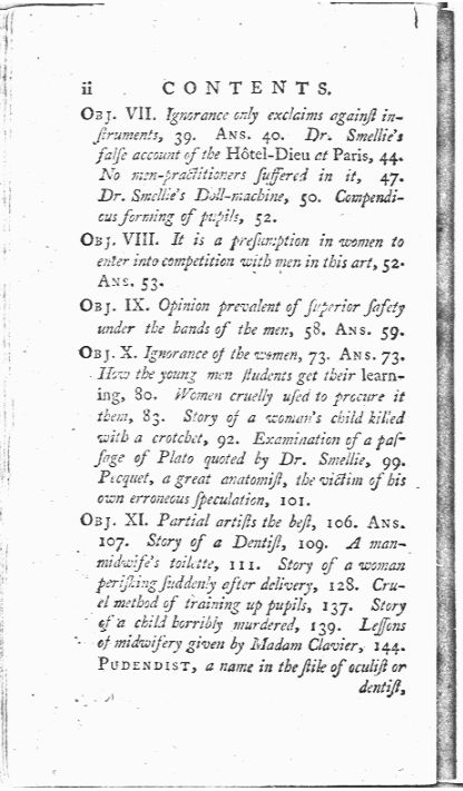 A Treatise on the Art of Midwifery, Setting Forth Various Abuses Therein, Especially as to the Practice with Instruments Contents page ii. Choose 'View Text' (at top) for faster download.