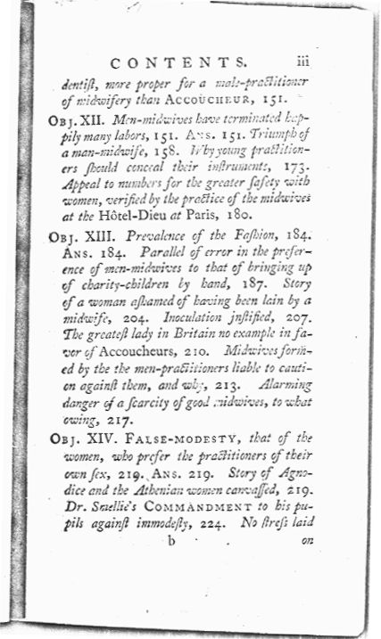 A Treatise on the Art of Midwifery, Setting Forth Various Abuses Therein, Especially as to the Practice with Instruments Contents page iii. Choose 'View Text' (at top) for faster download.