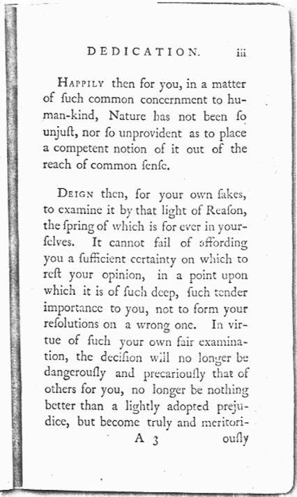 A Treatise on the Art of Midwifery, Setting Forth Various Abuses Therein, Especially as to the Practice with Instruments Dedication page iii. Choose 'View Text' (at top) for faster download.