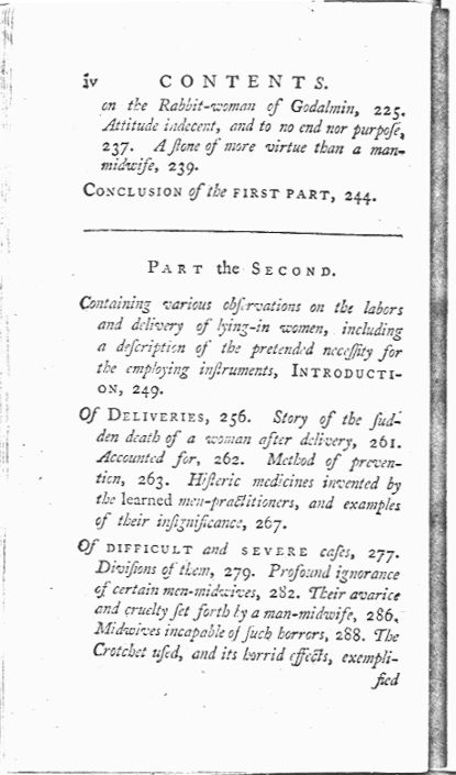A Treatise on the Art of Midwifery, Setting Forth Various Abuses Therein, Especially as to the Practice with Instruments Contents page iv. Choose 'View Text' (at top) for faster download.