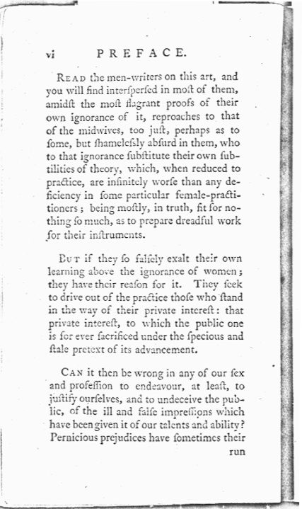 A Treatise on the Art of Midwifery, Setting Forth Various Abuses Therein, Especially as to the Practice with Instruments Preface page vi. Choose 'View Text' (at top) for faster download.