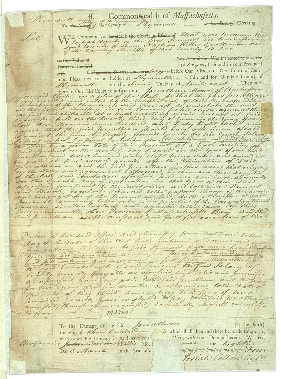 Moore v. The First Precinct in Rochester Page 1. Choose 'View Text' (at top) for faster download.