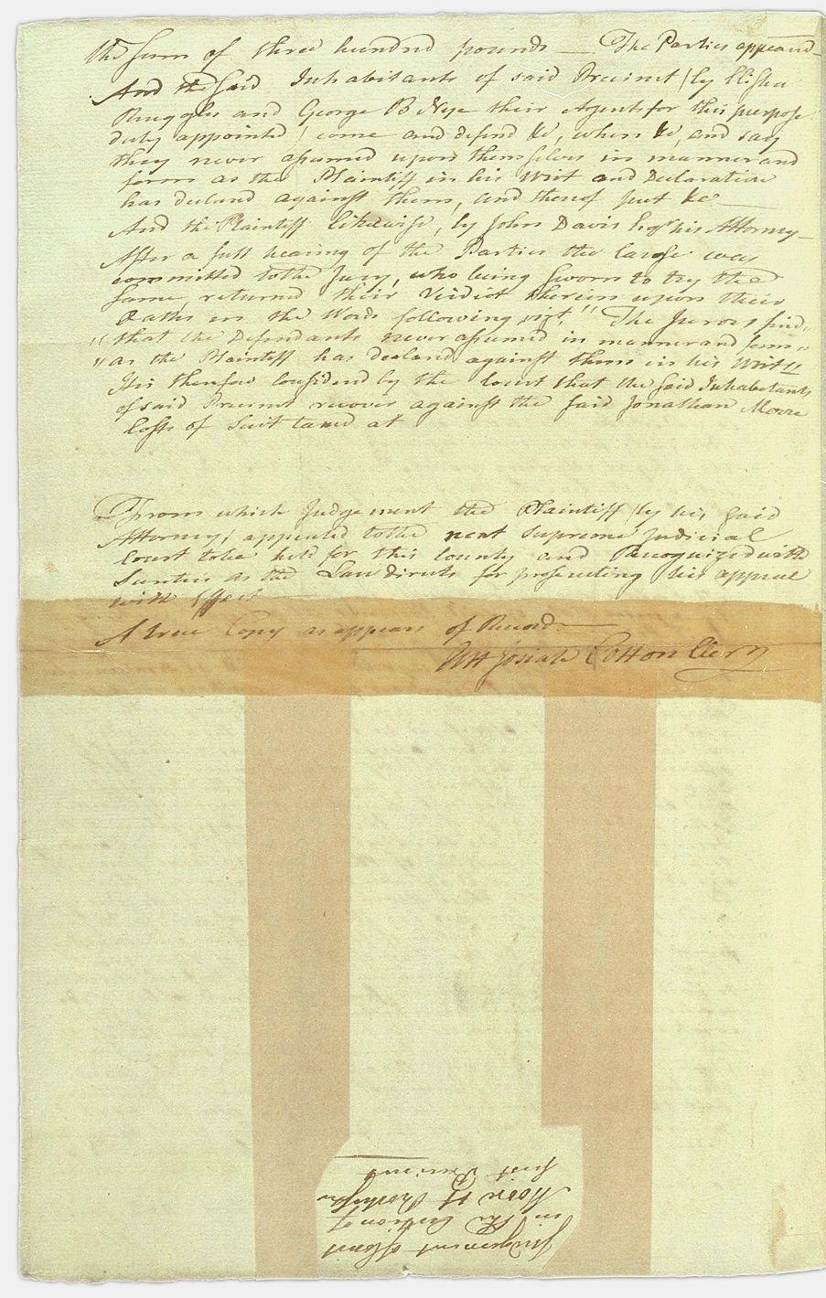 Moore v. The First Precinct in Rochester Page 2 (back). Choose 'View Text' (at top) for faster download.