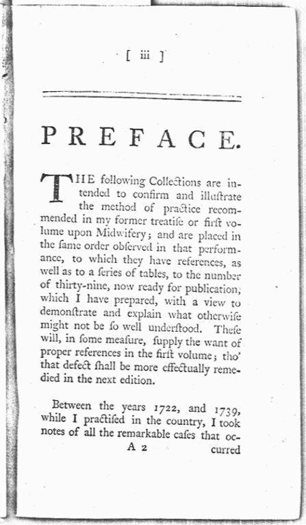 A Collection of Cases and Observations in Midwifery (Volume Two) Page iii. Choose 'View Text' (at top) for faster download.