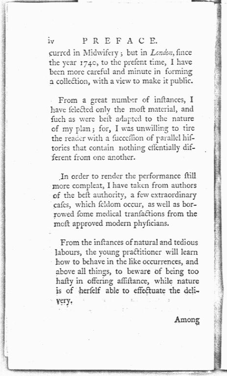 A Collection of Cases and Observations in Midwifery (Volume Two) Page iv. Choose 'View Text' (at top) for faster download.
