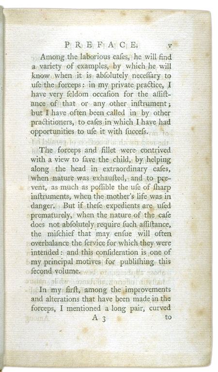 A Collection of Cases and Observations in Midwifery (Volume Two) Page v. Choose 'View Text' (at top) for faster download.