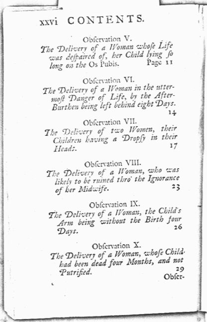 A Complete Practice of Midwifery Page xxvi. Choose 'View Text' (at top) for faster download.