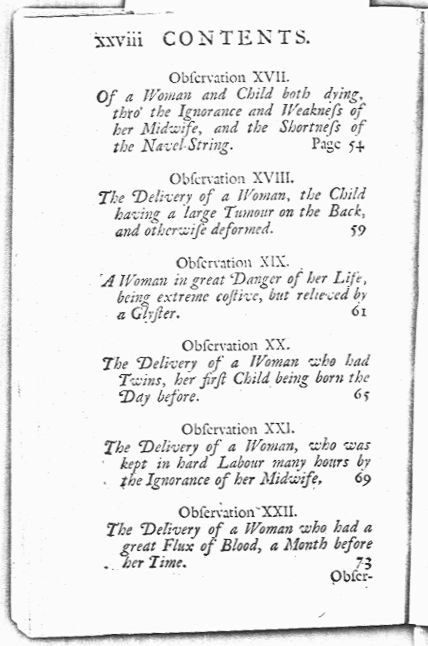 A Complete Practice of Midwifery Page xxviii. Choose 'View Text' (at top) for faster download.