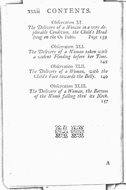 A Complete Practice of Midwifery Page xxxii. Choose 'View Text' (at top) for faster download.