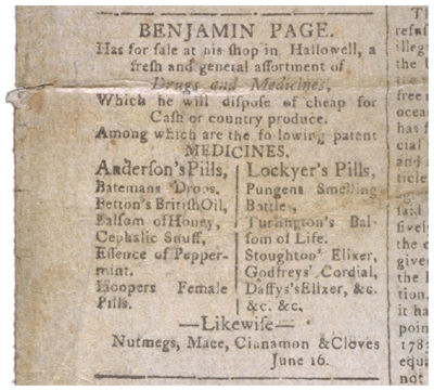 Advertisement for Drugs and Medicines Close up. Choose 'View Text' (at top) for faster download.