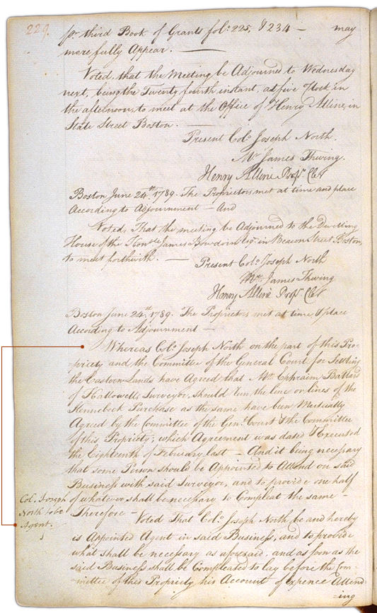 Kennebec Purchase Records Page 229. Choose 'View Text' (at top) for faster download.