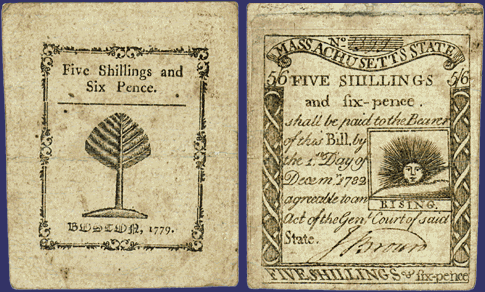 back and front of bill